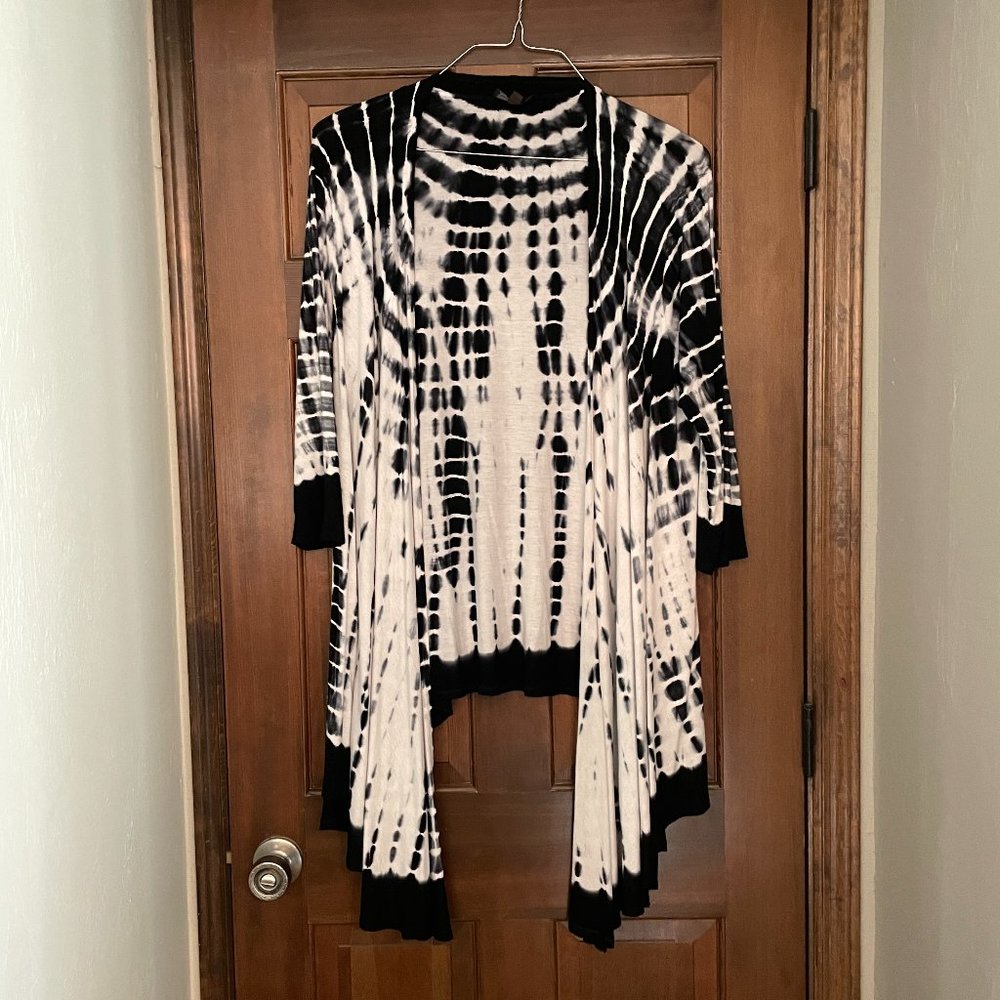 Size 1X Fenn Wright Manson open tie-dye cardigan